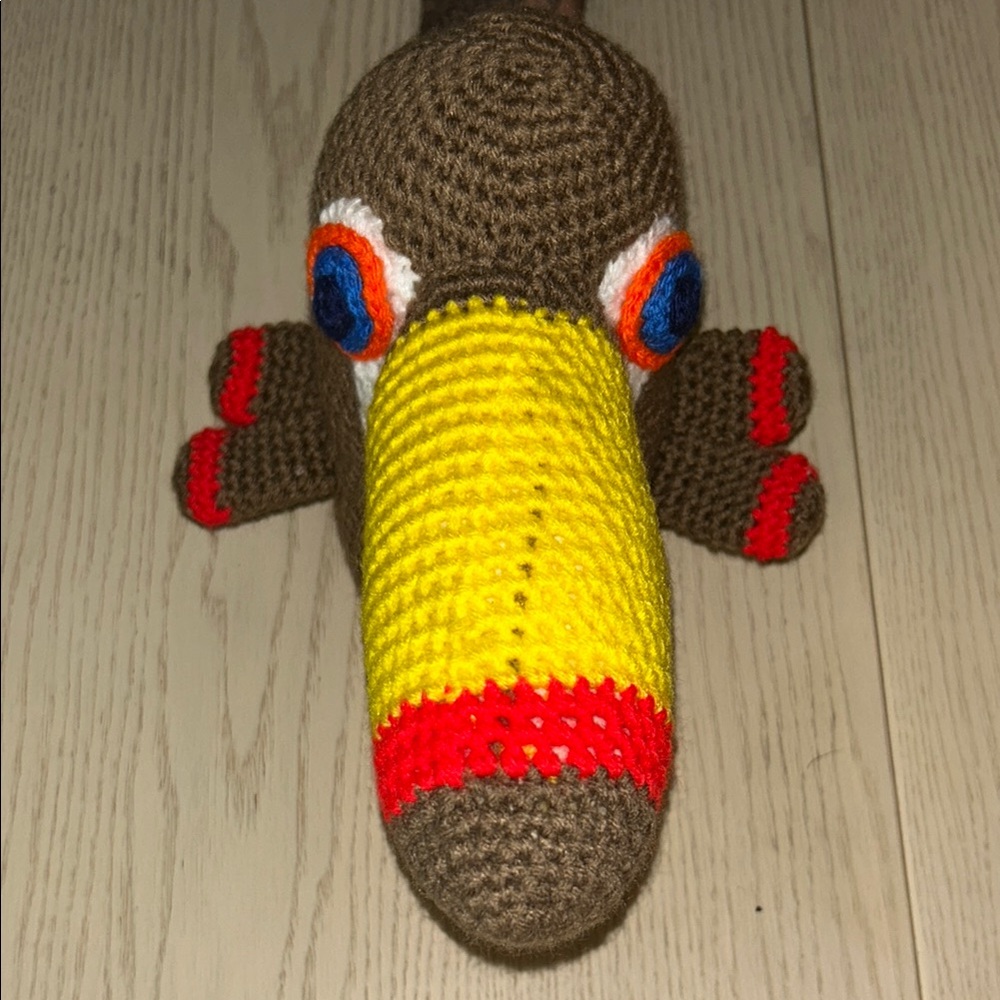 Colorful Crochet Toucan Toy